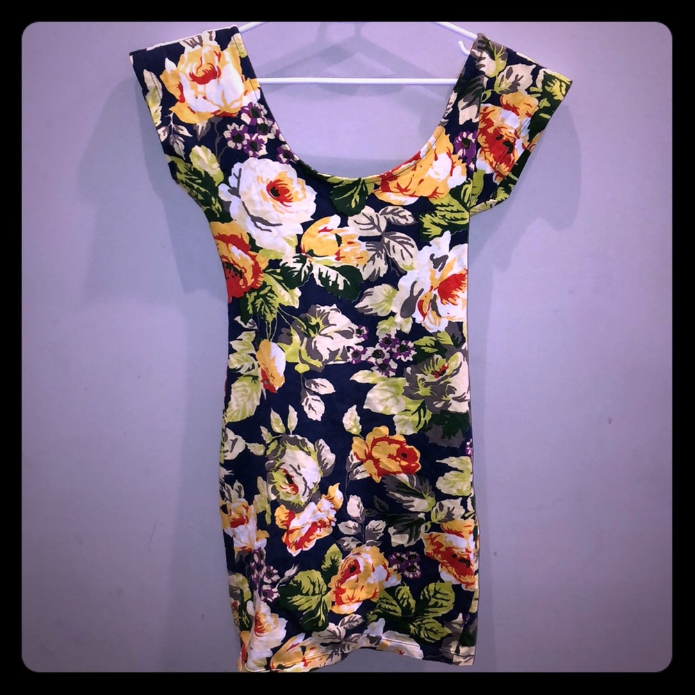 Motel Rocks floral mini dress